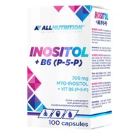 Witaminy i minerały - Suplement diety, SFD, Allnutrition Inositol + B6(P-5-P) 100kap - miniaturka - grafika 1