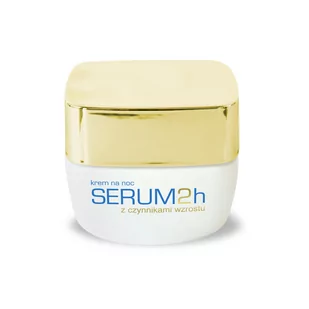 GENOSCOPE Krem na noc SERUM2h z czynnikami wzrostu do każdego rodzaju cery 50ml - Serum do twarzy - miniaturka - grafika 1