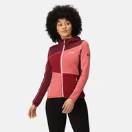 Bluzy damskie - Regatta Damska Bluza z Kapturem Walbury IV Czerwony, Rozmiar: 40 - miniaturka - grafika 1