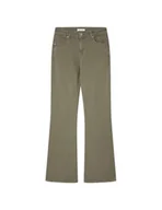 Spodnie damskie - Springfield Dżinsy damskie, szary kaki, 40W - miniaturka - grafika 1