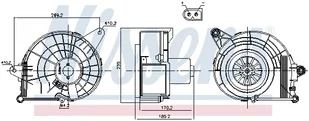 DMUCHAWA NISSENS 87500 8358004 MERCEDES - Dmuchawy - miniaturka - grafika 1