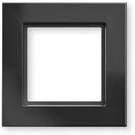 Klawisze i ramki - Homematic IP Glasrahmen 1-fach, schwarz - miniaturka - grafika 1