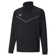 Bluzy dla chłopców - Puma Bluza chłopięca Teamrise Training Poly Jacket czarny Black White 116 657393 - miniaturka - grafika 1