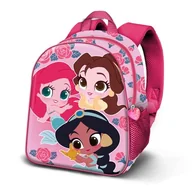 Plecaki - Disney Princess Flowers-Elite plecak 3D, różowy, 25 x 30 cm, pojemność 7 l, Różowa księżniczka, Jeden rozmiar, Plecak Elite 3D - miniaturka - grafika 1