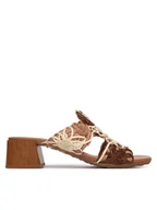 Klapki i japonki damskie - Hispanitas Klapki HV264841 C001 Brązowy - miniaturka - grafika 1