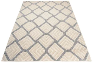 Kremowo-szary dywan zewnętrzny E1-A78 - Dywany zewnętrzne - miniaturka - grafika 1