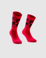 Skarpetki kolarskie - ASSOS Skarpetki rowerowe MONOGRAM SOCKS EVO lunar red - miniaturka - grafika 1