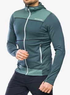 Bluza trekkingowa Ortovox Fleece Light Hoody - dark arctic grey - Bluzy sportowe damskie - miniaturka - grafika 1
