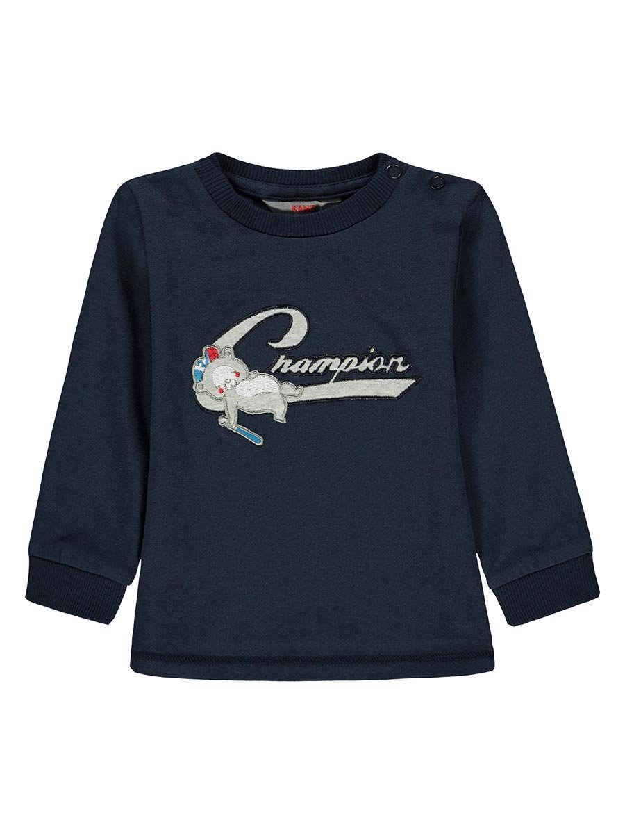 Chłopięca bluza granatowa Kanz r.68