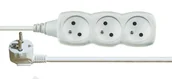 Inne akcesoria elektryczne - Przedłużacz Emos 3m 3 gniazda z uziemieniem P0313 - miniaturka - grafika 1