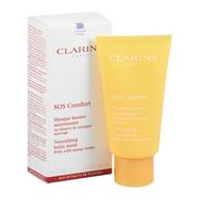 Maseczki do twarzy - Clarins SOS Comfort Nourishing Balm Mask Maseczka 75 ml - miniaturka - grafika 1