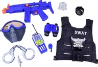 Zabawy w naśladowanie dorosłych - Jokomisiada Zestaw policjanta kamizelka + akcesoria ZA2984 - miniaturka - grafika 1