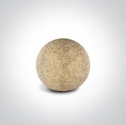 Lampy ogrodowe - Stone kula ogrodowa IP65 szara 7072 OneLight - miniaturka - grafika 1