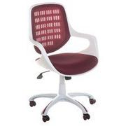 Fotele i krzesła biurowe - Bs fotel biurowy corpocomfort bx-4325 burgund - miniaturka - grafika 1