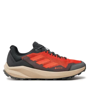 Buty do biegania adidas Terrex Trail Rider GORE-TEX IG8930 Pomarańczowy - Buty trekkingowe męskie - miniaturka - grafika 1