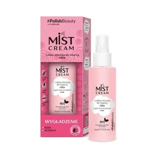Flos-Lek Mist Cream róża 110ml wygładzenie - lekka emulsja do twarzy - Toniki i hydrolaty do twarzy - miniaturka - grafika 1