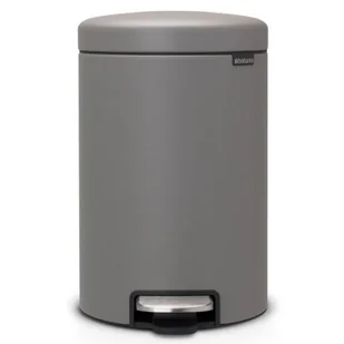Brabantia Kosz na śmieci pedałowy NewIcon 20l mineral concrete grey 119163 - Kosze na śmieci - miniaturka - grafika 1