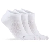 Skarpetki męskie - Skarpety Craft Core Dry Footies 3-Pack Rozmiar skarpet: 37-39 / Kolor: biały - miniaturka - grafika 1