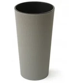 Donice - LAMELA Doniczka LILIA ECO JUMPER 25 cm wysokość 46,5 cm szara - miniaturka - grafika 1