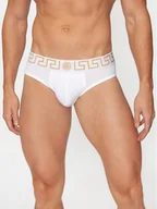 Majtki męskie - Versace Slipy AU10027 1A10011 Biały - miniaturka - grafika 1