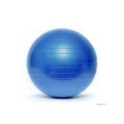Piłki do ćwiczeń - SMJ Piłka gimnastyczna BL003 55 cm niebieska mag_H5546 - miniaturka - grafika 1