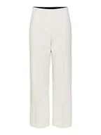 Spodnie damskie - VERO MODA Vmsandy Hr Straight Ankle Pant Noos spodnie damskie - miniaturka - grafika 1