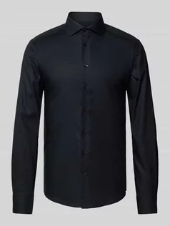 Koszule męskie - Koszula biznesowa o kroju super slim fit z kołnierzykiem typu cutaway - grafika 1