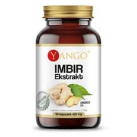 Suplementy naturalne - YANGO Imbir - ekstrakt - 90 kaps. YANGO AAFA-3973B - miniaturka - grafika 1