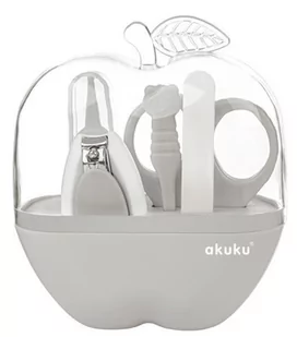 Akuku Zestaw do pielęgnacji Apple Case Grey - Akcesoria do karmienia - miniaturka - grafika 2