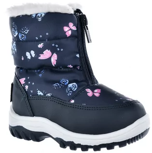 Śniegowce damskie - Big Star Toddler Snow Boots KK374236, dla dziewczynki, śniegowce, Granatowy - grafika 1