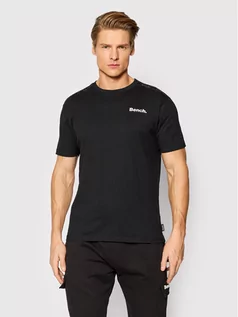 Koszulki męskie - Bench T-Shirt Sholo 118604 Czarny Regular Fit - grafika 1