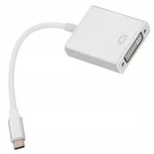 Adaptery i przejściówki - Adapter Usb C do DVI 24+5 Kabel Przejściów MacBook - miniaturka - grafika 1