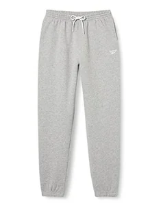 Reebok Damskie spodnie dresowe z polaru Identity, Średni szary wrzos, XL - Spodnie damskie - miniaturka - grafika 1