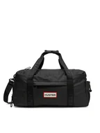 Torby podróżne - Hunter Torba weekendowa HTR-B-008-07 Czarny - miniaturka - grafika 1