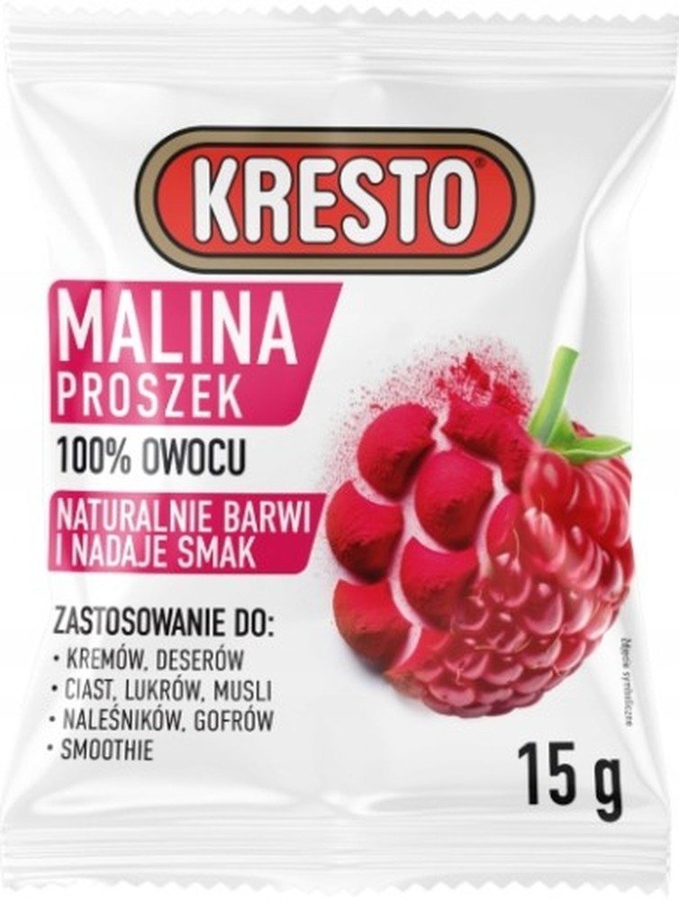 Malina liofilizowana w proszku 15 g