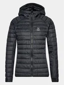 Kurtki damskie - Haglöfs Kurtka zimowa Spire Mimic 604677 Czarny Active Fit - miniaturka - grafika 1