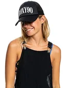 Czapki damskie - Roxy czapka z daszkiem Trucker czarna jeden rozmiar - miniaturka - grafika 1