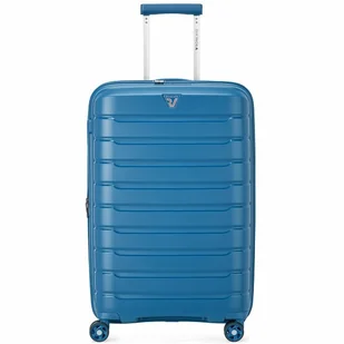 Roncato Butterfly 4 kółka Walizka 68 cm denim - Walizki - miniaturka - grafika 1