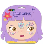 Zestawy biżuterii dla kobiet - Avenir, Klejnoty do twarzy Gwiazda - miniaturka - grafika 1