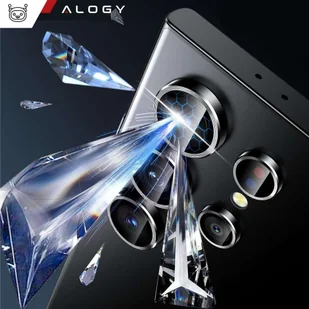 Szkło do Samsung Galaxy S24 Ultra nakładka na aparat obiektyw obiektywy aparatu Alogy Lens Protector PRO+ osłona ochronna - Etui i futerały do telefonów - miniaturka - grafika 12
