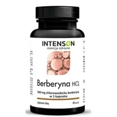 Witaminy i minerały - Intenson Berberyna HCL suplement diety 60 tabletek - miniaturka - grafika 1
