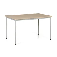 Stoły - B2B Partner Stół do jadalni TRIVIA, jasnoszara konstrukcja, 1200 x 800 mm, brzoza 555426 - miniaturka - grafika 1