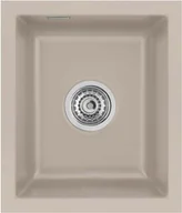 Zlewozmywaki - Zlewozmywak ceramiczny SYSTEMCERAM Mera 32 U Fango Korek automatyczny 5361 02 - miniaturka - grafika 1