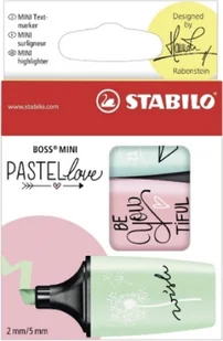 Stabilo Bpss, zakreślacze miętowe, 3 sztuki - Zakreślacze - miniaturka - grafika 2