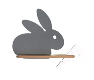 Lampy ścienne - Candellux Lampa ścienna półeczka LED 5W KIDS RABIT 21-84743 21-84743 - miniaturka - grafika 1