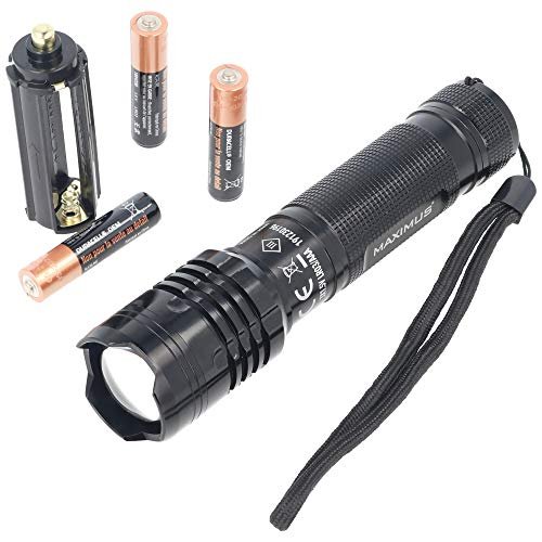 Maximus 884620049454 latarka 535 lumenów regulowana 5w ip20, przezroczysta, jeden rozmiar