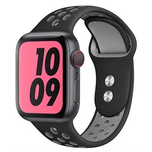 Tech-Protect SOFTBAND WATCH 1/2/3/4/5/6 (42/44MM) BLACK/GRAY - Akcesoria do smartwatchy - miniaturka - grafika 1