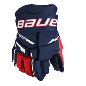 Hokej - Rękawice hokejowe Bauer Supreme M3 Navy/Red/White Junior 11 cali - miniaturka - grafika 1