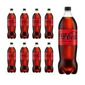 Napoje gazowane - COCA-COLA BEZ CUKRU NAPÓJ GAZOWANY ZGRZEWKA 1.5L X 9SZT - miniaturka - grafika 1