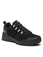 Buty trekkingowe męskie - Jack Wolfskin Trekkingi Refugio Texapore Low M 4049851 Czarny - miniaturka - grafika 1